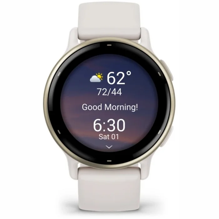 Viedpulksteņi Garmin Vivoactive 5 Ivory/Cream Gold